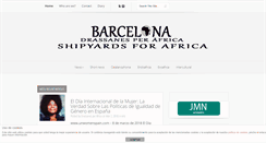 Desktop Screenshot of barcelona-drassanes-per-africa.org