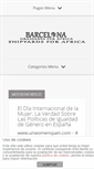 Mobile Screenshot of barcelona-drassanes-per-africa.org